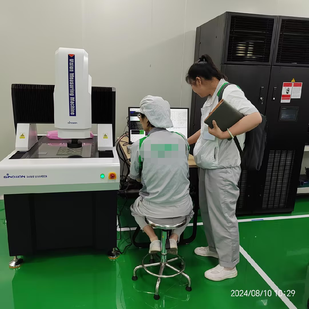 感谢日本电产（尼得科）再次购买中旺全自动影像仪Autovision432A